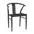 Стул обеденный Wishbone Style черный | Интернет магазин мебели и декора LifeDekor
