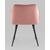 Стул с подлокотниками Джоэл велюр пыльно-розовый, изображение 5 | Интернет магазин мебели и декора LifeDekor