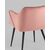 Стул с подлокотниками Джоэл велюр пыльно-розовый, изображение 7 | Интернет магазин мебели и декора LifeDekor