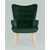 Кресло Хью велюр темно-зеленый, изображение 3 | Интернет магазин мебели и декора LifeDekor