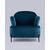 Кресло Кэнди с подлокотниками велюр синий, изображение 7 | Интернет магазин мебели и декора LifeDekor