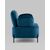 Кресло Кэнди с подлокотниками велюр синий, изображение 8 | Интернет магазин мебели и декора LifeDekor