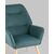 Кресло Стерн тёмно-бирюзовый, изображение 8 | Интернет магазин мебели и декора LifeDekor