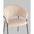 Стул Бруно велюр кремовый, изображение 8 | Интернет магазин мебели и декора LifeDekor