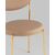 Стул Барбара NEW экокожа бежевая золотые ножки, изображение 8 | Интернет магазин мебели и декора LifeDekor
