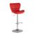 Стул барный ПОРШЕ красный NP | Интернет магазин мебели и декора LifeDekor