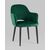 Стул Венера диамант NEW, велюр изумрудный NP (набор 2шт), изображение 2 | Интернет магазин мебели и декора LifeDekor