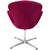 Кресло SWAN STYLE CHAIR винный, искусственная замша, изображение 5 | Интернет магазин мебели и декора LifeDekor