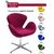 Кресло SWAN STYLE CHAIR винный, искусственная замша, изображение 7 | Интернет магазин мебели и декора LifeDekor
