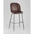 Стул барный Beetle PU со спинкой коричневый 2 шт, изображение 2 | Интернет магазин мебели и декора LifeDekor