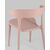 Стул Neo пластик пыльно-розовый 4 шт., изображение 7 | Интернет магазин мебели и декора LifeDekor