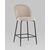 Стул полубарный Echo бежевый, изображение 2 | Интернет магазин мебели и декора LifeDekor