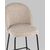 Стул полубарный Echo бежевый, изображение 8 | Интернет магазин мебели и декора LifeDekor