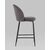 Стул полубарный Echo темно-серый, изображение 4 | Интернет магазин мебели и декора LifeDekor