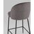 Стул полубарный Echo темно-серый, изображение 7 | Интернет магазин мебели и декора LifeDekor