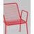 Стул с подлокотниками Дели металл красный, изображение 8 | Интернет магазин мебели и декора LifeDekor