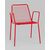 Стул с подлокотниками Дели металл красный, изображение 2 | Интернет магазин мебели и декора LifeDekor