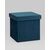 Пуф складной с ящиком Store Square синий, изображение 9 | Интернет магазин мебели и декора LifeDekor