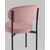 Стул Бриф SN велюр пыльно-розовый, изображение 7 | Интернет магазин мебели и декора LifeDekor