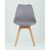 Стул FRANKFURT серый 4 шт., изображение 3 | Интернет магазин мебели и декора LifeDekor