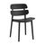 Стул обеденный Tony пластик черный | Интернет магазин мебели и декора LifeDekor