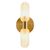 Светильник настенный Moderli V11018-2W Brass | Интернет магазин мебели и декора LifeDekor