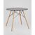 Стол круглый EAMES DSW NEW D=80 черный, изображение 2 | Интернет магазин мебели и декора LifeDekor