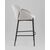 Стул барный Melia светло-серый, изображение 4 | Интернет магазин мебели и декора LifeDekor