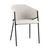 Стул обеденный Carmel бело-серый | Интернет магазин мебели и декора LifeDekor