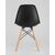Стул Eames Style DSW черный (разборный каркас), изображение 8 | Интернет магазин мебели и декора LifeDekor