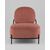 Кресло Стоун велюр рельефный коралловый, изображение 5 | Интернет магазин мебели и декора LifeDekor