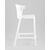 Стул полубарный Campo пластик белый, изображение 4 | Интернет магазин мебели и декора LifeDekor