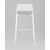 Стул барный Louran с подушкой белый, изображение 7 | Интернет магазин мебели и декора LifeDekor