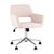 Стул офисный ROSS рогожка светло-розовый | Интернет магазин мебели и декора LifeDekor