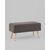 Банкетка Сторми с ящиком темно-серый, изображение 9 | Интернет магазин мебели и декора LifeDekor