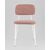 Стул Chao розовый белые ножки, изображение 11 | Интернет магазин мебели и декора LifeDekor