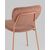 Стул обеденный Gigi коричневый букле розовые ножки, изображение 15 | Интернет магазин мебели и декора LifeDekor