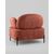 Кресло Кэнди ткань букле коралловый, изображение 8 | Интернет магазин мебели и декора LifeDekor