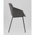 Стул Ashby экокожа серый сиденье, изображение 4 | Интернет магазин мебели и декора LifeDekor