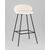 Стул барный Nita букле молочный, изображение 2 | Интернет магазин мебели и декора LifeDekor