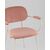 Стул Кэрол пыльно-розовый серые ножки, изображение 8 | Интернет магазин мебели и декора LifeDekor
