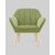 Кресло Руди травяной, изображение 3 | Интернет магазин мебели и декора LifeDekor