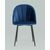 Стул Логан NEW велюр синий 2 шт, изображение 3 | Интернет магазин мебели и декора LifeDekor