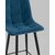 Стул полубарный Джанго велюр синий 2 шт., изображение 8 | Интернет магазин мебели и декора LifeDekor