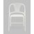Стул складной Liara пластик белый, изображение 3 | Интернет магазин мебели и декора LifeDekor