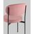 Стул Бриф DD велюр пыльно-розовый, изображение 7 | Интернет магазин мебели и декора LifeDekor