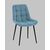 Стул Флекс N велюр пыльно-голубой, изображение 2 | Интернет магазин мебели и декора LifeDekor