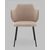 Стул Джиннет велюр бежевый, изображение 3 | Интернет магазин мебели и декора LifeDekor