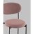 Стул Полубарный Бриф DD велюр пыльно-розовый, изображение 7 | Интернет магазин мебели и декора LifeDekor