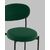Стул Полубарный Бриф DD велюр зелёный, изображение 7 | Интернет магазин мебели и декора LifeDekor